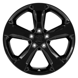 OE Wheels JP28 Gloss Black 20x8.5 +50 5x127|N/Amm 71.5mm - Wheelwiz