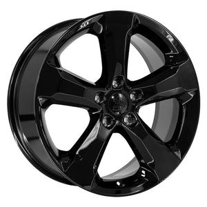 OE Wheels JP28 Gloss Black 20x8.5 +50 5x127|N/Amm 71.5mm - Wheelwiz