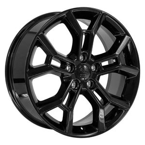OE Wheels Replica JP29 Black Wheel 20x8.5 +50 5x127mm 71.5mm