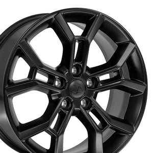 OE Wheels Replica JP29 Satin Black Wheel 20x8.5 +50 5x127mm 71.5mm