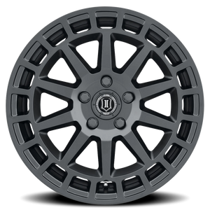 Icon Alloys Journey Satin Black 17x8 +38 5x108mm 63.4mm