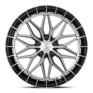 Katana KR12 Gloss Black Machined Face 17x7.5 +40 5x112mm 73.1mm