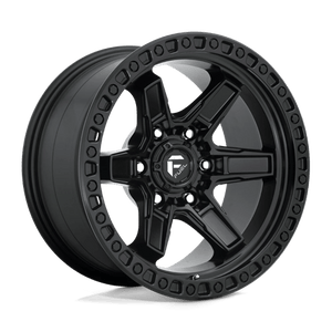 Fuel Offroad D697 KICKER Matte Black 17x9 +1 6x114.3mm 66.3mm