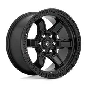 Fuel Offroad D697 KICKER Matte Black 17x9 +12 6x114.3mm 66.1mm - Wheelwiz