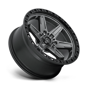 Fuel Offroad D698 KICKER Matte Gun Metal Black Bead Ring 20x9 +1 6x135mm 87.1mm - WheelWiz
