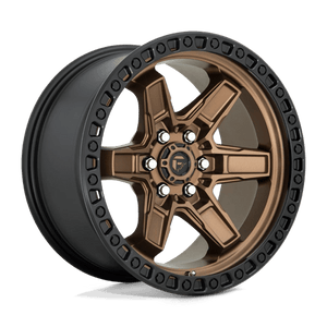 Fuel Offroad D699 KICKER Matte Bronze Black Bead Ring 17x9 +12 6x114.3mm 66.1mm - Wheelwiz