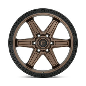 Fuel Offroad D699 KICKER Matte Bronze Black Bead Ring 20x9 +1 6x139.7mm 106.1mm - Wheelwiz