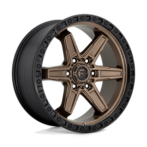 Fuel Offroad D699 KICKER Matte Bronze Black Bead Ring 20x9 +20 6x139.7mm 106.1mm - Wheelwiz