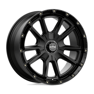 KMC KM100 SYNC Satin Black 20x9 +18 6x114.3|6x139.7mm 78.1mm - Wheelwiz