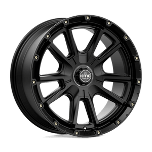 KMC KM100 SYNC Satin Black 20x9 +18 6x120|6x139.7mm 78.1mm - WheelWiz