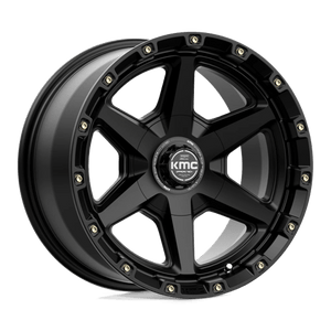 KMC KM101 TEMPO Satin Black 20x9 00 6x120|6x139.7mm 78.1mm - WheelWiz