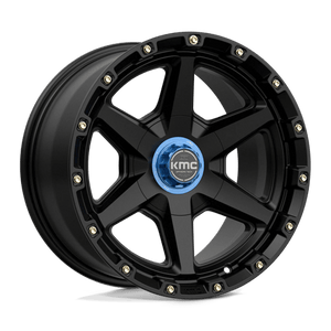KMC KM101 TEMPO Satin Black 20x9 +18 5x150mm 110.1mm - Wheelwiz