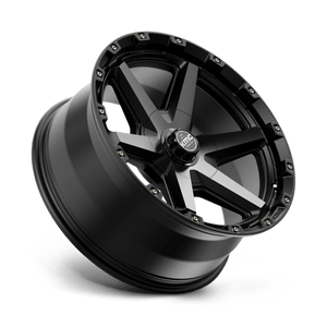 KMC KM101 TEMPO Satin Black W/ Gray Tint 20x9 0 6x120|6x139.7mm 78.1mm - Wheelwiz