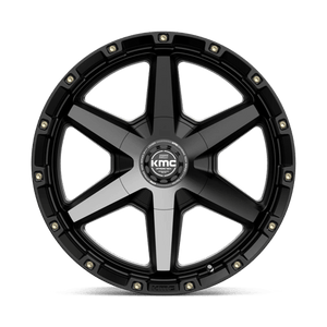 KMC KM101 TEMPO Satin Black W/ Gray Tint 20x9 0 6x120|6x139.7mm 78.1mm - Wheelwiz