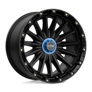 KMC KM102 SIGNAL Satin Black 17x9 -12 5x127|5x139.7mm 78.1mm - Wheelwiz