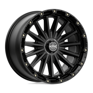 KMC KM102 SIGNAL Satin Black 17x9 +18 6x114.3|6x139.7mm 78.1mm - Wheelwiz