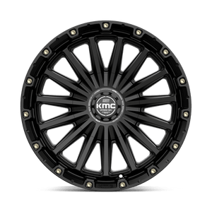 KMC KM102 SIGNAL Satin Black 17x9 +18 6x114.3|6x139.7mm 78.1mm - Wheelwiz