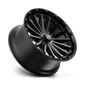 KMC KM102 SIGNAL Satin Black W/ Gray Tint 20x9 0 6x135|6x139.7mm 106.1mm - Wheelwiz