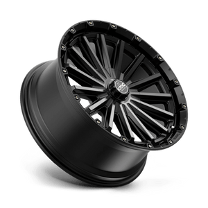 KMC KM102 SIGNAL Satin Black With Gray Tint 20x9 +18 6x135|6x139.7mm 106.1mm - WheelWiz