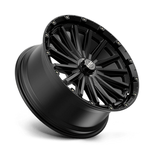 KMC KM102 SIGNAL Satin Black 20x9 +18 6x120|6x139.7mm 78.1mm - Wheelwiz
