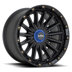 KMC KM102 SIGNAL Satin Black 20x9 0 6x135|6x139.7mm 106.1mm