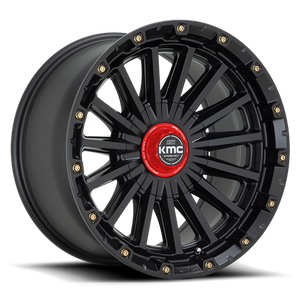 KMC KM102 SIGNAL Satin Black 20x9 0 6x135|6x139.7mm 106.1mm