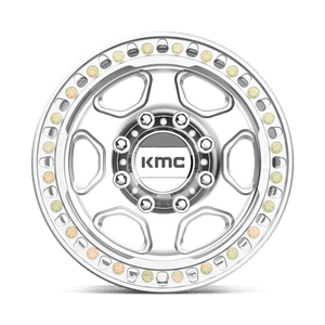 KMC KM233 HEX BEADLOCK Machined 17x9 -38 8x170mm 125.5mm