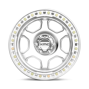 KMC KM233 HEX BEADLOCK Machined 20x10 -48 6x139.7mm 108mm - Wheelwiz