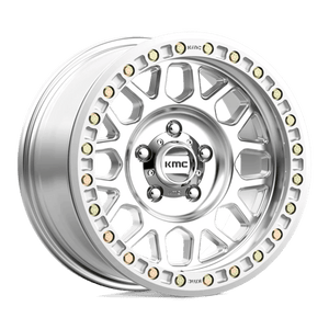 KMC KM234 GRENADE DESERT BEADLOCK Machined 20x9 -12 Custom 108mm - Wheelwiz