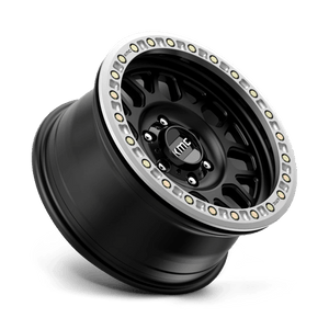 KMC KM234 GRENADE DESERT BEADLOCK Satin Black 17x8.5 0 6x135mm 87.1mm - Wheelwiz