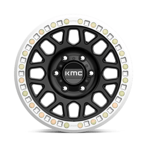 KMC KM234 GRENADE DESERT BEADLOCK Satin Black 17x8.5 0 6x135mm 87.1mm - Wheelwiz