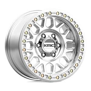 KMC KM234 GRENADE DESERT BEADLOCK Machined 17x8.5 0 Custom 108mm - Wheelwiz
