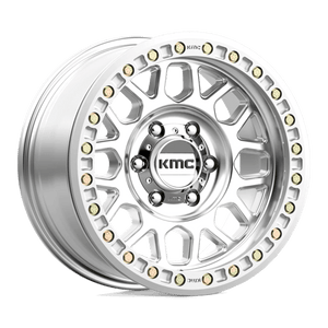 KMC KM234 GRENADE DESERT BEADLOCK Machined 17x8.5 0 6x165.1mm 108mm - Wheelwiz