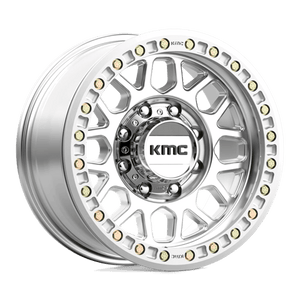 KMC KM234 GRENADE DESERT BEADLOCK Machined 17x8.5 0 8x165.1mm 125.1mm - Wheelwiz