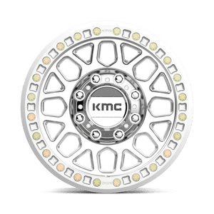 KMC KM234 GRENADE DESERT BEADLOCK Machined 20x9 -12 8x165.1mm 125.1mm - Wheelwiz