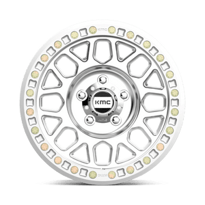 KMC KM234 GRENADE DESERT BEADLOCK Machined 20x9 -12 5x127mm 71.5mm - Wheelwiz