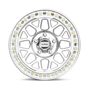 KMC KM235 GRENADE CRAWL BEADLOCK Machined 18x9 -24 8x165.1mm 125.1mm - Wheelwiz