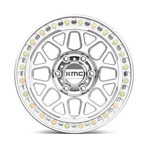 KMC KM235 GRENADE CRAWL BEADLOCK Machined 17x9 -38 6x139.7mm 108mm - Wheelwiz