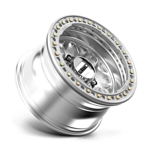 KMC KM235 GRENADE CRAWL BEADLOCK Machined 17x9 -38 8x165.1mm 125.1mm - Wheelwiz