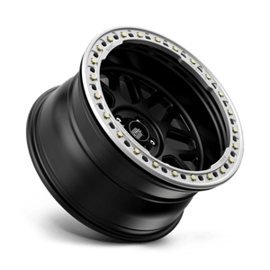 KMC KM235 GRENADE CRAWL BEADLOCK Satin Black 20x10 -48 5x127mm 71.5mm - Wheelwiz