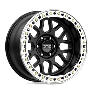 KMC KM235 GRENADE CRAWL BEADLOCK Satin Black 20x10 -48 6x139.7mm 108mm - Wheelwiz