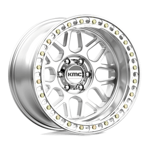 KMC KM235 GRENADE CRAWL BEADLOCK Machined 20x10 -48 6x139.7mm 78.3mm - Wheelwiz