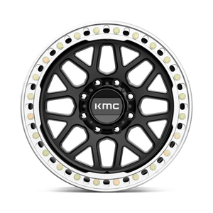 KMC KM235 GRENADE CRAWL BEADLOCK Satin Black 20x10 -48 8x165.1mm 125.1mm - Wheelwiz