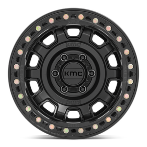 KMC KM236 TANK BEADLOCK Satin Black 17x9 -38 6x139.7mm 108mm