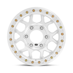 KMC KM444 MESA FORGED BEADLOCK Raw Machined 17x9 +25 Custom 108mm - Wheelwiz