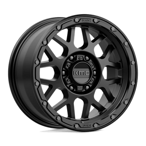 KMC KM535 GRENADE OFF-ROAD Matte Black 17x9 +18 6x120mm 66.9mm - Wheelwiz