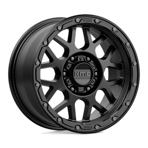 KMC KM535 GRENADE OFF-ROAD Matte Black 17x9 +18 6x114.3mm 66.1mm - Wheelwiz