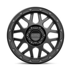 KMC KM535 GRENADE OFF-ROAD Matte Black 17x9 +18 6x139.7mm 106.1mm - Wheelwiz