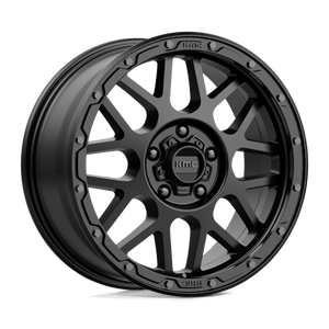KMC KM535 GRENADE OFF-ROAD Matte Black 18x8.5 +35 5x120mm 64.2mm - Wheelwiz