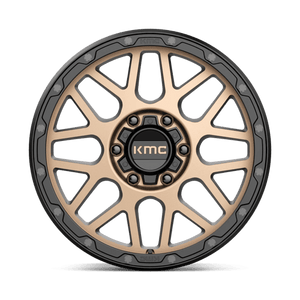 KMC KM535 GRENADE OFF-ROAD Matte Bronze W/ M-black Lip 18x8.5 +35 6x135mm 87.1mm - Wheelwiz